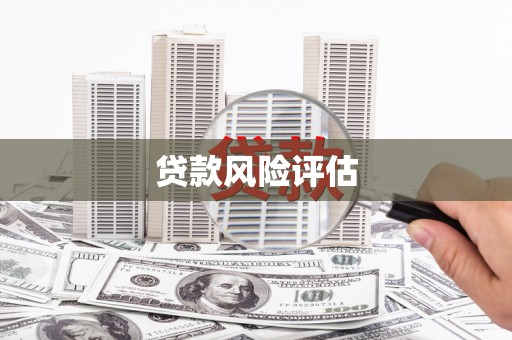 佛山贷款风险评估