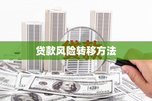 佛山贷款风险转移方法