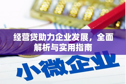 佛山经营贷助力企业发展，全面解析与实用指南