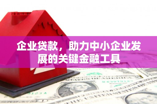 佛山企业贷款，助力中小企业发展的关键金融工具