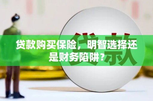佛山贷款购买保险，明智选择还是财务陷阱？